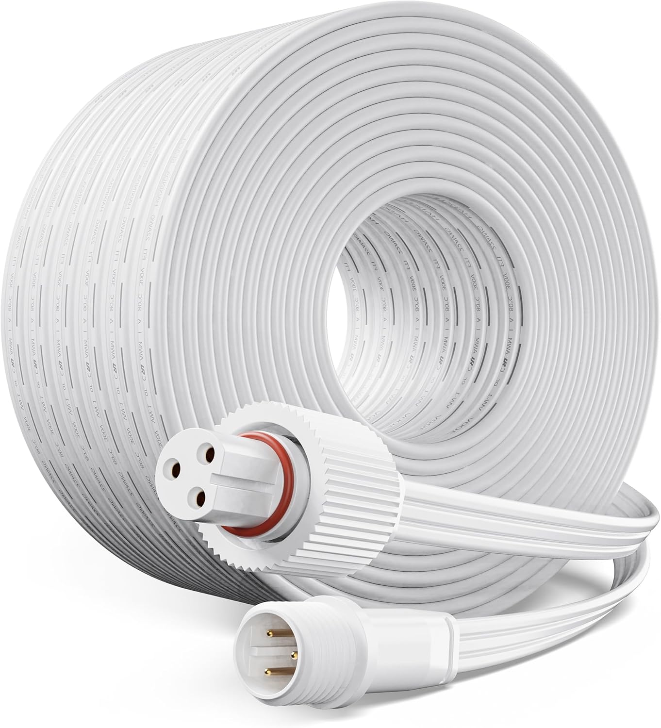 16FT-Extension-Cable-for-Govee-Permanent-Outdoor-Lights-2-Elite.jpg 16FT Extension Cable for Govee Permanent Outdoor Lights 2, Elite, Pro, Waterproof Extension Cord for Govee H705A H705B H705C, H705D H705E H705F, H706A H706B H706C, H805A H805B H805C - Image 1