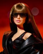 Barbie Signature Doll, Miley Cyrus Posable Collectible in Faux Leather Outfit with Hood and Heels | Faux Leather Outfit, Hood, Heels - Image 3
