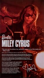 Barbie Signature Doll, Miley Cyrus Posable Collectible in Faux Leather Outfit with Hood and Heels | Faux Leather Outfit, Hood, Heels - Image 6