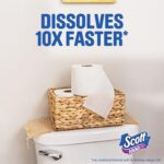 Scott 1000 Trusted Clean Toilet Paper, 32 Rolls, Septic-Safe, 1-Ply Toilet Tissue - Image 6
