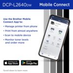 Brother DCP-L2640DW Wireless Compact Monochrome Multi-Function Laser Printer with Copy and Scan, Duplex, Mobile, Black & White | Includes Refresh Subscription Trial(1), Works with Alexa - Image 5