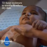 Johnson's Skin Nourishing Baby Lotion, Vanilla & Oat Scents, Hypoallergenic Baby Body Lotion for 72 Hour Hydration Until Baby's Next Bath Moisturizes & Protects from Dryness, 16.9 fl. oz - Image 3