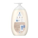 Johnson's Skin Nourishing Baby Lotion, Vanilla & Oat Scents, Hypoallergenic Baby Body Lotion for 72 Hour Hydration Until Baby's Next Bath Moisturizes & Protects from Dryness, 16.9 fl. oz - Image 7