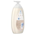 Johnson's Skin Nourishing Baby Lotion, Vanilla & Oat Scents, Hypoallergenic Baby Body Lotion for 72 Hour Hydration Until Baby's Next Bath Moisturizes & Protects from Dryness, 16.9 fl. oz - Image 8
