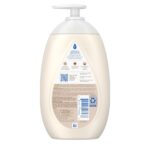 Johnson's Skin Nourishing Baby Lotion, Vanilla & Oat Scents, Hypoallergenic Baby Body Lotion for 72 Hour Hydration Until Baby's Next Bath Moisturizes & Protects from Dryness, 16.9 fl. oz - Image 9