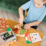 Melissa & Doug Top & Bake Wooden Pizza Counter, Kids Kitchen Playset with Play Food & Play Kitchen Accessories, Preschool Toys for Girls & Boys Ages 3+ - FSC Certified - Image 6