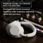 Sony WH-1000XM6 The Best Noise Canceling Wireless Headphones, HD NC Processor QN3, 12 Microphones, Adaptive NC Optimizer, Mastered by Engineers, Studio-Quality, 30-Hour Battery, Black - Image 4
