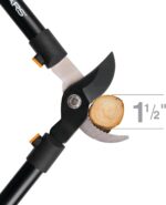 Fiskars 28" Loppers for Tree Trimming, Heavy Duty, Rust-Resistant Sharp Bypass Steel Blade Loppers, Branch Cutter up to 1.5" Diameter Cut Capacity, Shock-Absorbing Handle, Garden Tools - Image 7