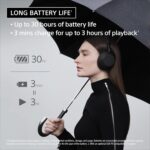 Sony WH-1000XM6 The Best Noise Canceling Wireless Headphones, HD NC Processor QN3, 12 Microphones, Adaptive NC Optimizer, Mastered by Engineers, Studio-Quality, 30-Hour Battery, Black - Image 9