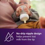 Philips Avent Natural Baby Bottles with Natural Response Nipples (Medium Flow, Flow 3), 9oz, 4-Pack, SCY903/04 - Image 6