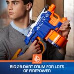 Nerf HyperFire Motorized Elite Blaster, 25-Dart Drum, Fires Up to 5 Darts Per Second, Includes 25 Official Elite Darts (Amazon Exclusive) - Image 3