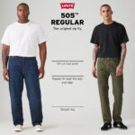 Levi's Men's 505 Regular Fit Jeans (Also Available in Big & Tall) - Image 4