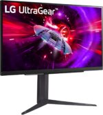 LG 27GR83Q-B 27-inch Ultragear QHD (2560x1440) IPS Gaming Monitor, 240Hz, 1ms, DisplayHDR 400, G-Sync AMD FreeSync Premium, HDMI 2.1 DisplayPort, 4-Pole HP Out DTS GP:X, Tilt/Height/Pivot Stand, Black - Image 7