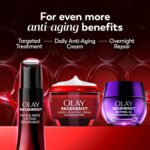 Olay Face Moisturizer, Regenerist Micro-Sculpting Cream for Women, Fragrance-Free - Anti-Aging, Anti-Wrinkle, Firming Skin Care - Triple Collagen Cream, Peptide, Hyaluronic Acid, Niacinamide, 2.6oz - Image 9