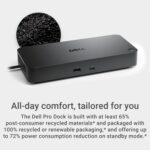 Dell Pro Dock WD25 - USB Type-C with DP Alt Mode Connector, DisplayPort/HDMI/USB 3.2 Gen2 Connectivity, Up to 100-Watt Power delivery - Black - Image 5