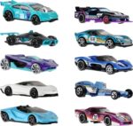 Hot Wheels 10-Pack of Toy Race Cars, Includes 1:64 Scale Corvette, Lamborghini, McLaren & Hot Wheels Originals (Amazon Exclusive) - Image 3