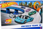 Hot Wheels 10-Pack of Toy Race Cars, Includes 1:64 Scale Corvette, Lamborghini, McLaren & Hot Wheels Originals (Amazon Exclusive) - Image 6
