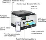 HP OfficeJet Pro 9135 Wireless All-in-One Color Inkjet Printer, Print, Scan, Copy, Fax, ADF, Duplex Print/scan, Best-for-Office, 3 Month Trial of Instant Ink Included, AI-Capable (C2WM0A) - Image 5