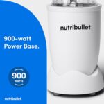 nutribullet Pro Personal Blender, Shakes, Smoothies, Food Prep, and Frozen Blending, 32 Ounce Cup, 24 Ounce Cup, Flip-top Travel Lid, 900 Watt, Matte White, NB9-0901AW - Image 4