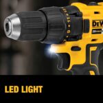 DEWALT 20V MAX Cordless Drill and Impact Driver, Power Drill Brushless 2-Tool Power Tool Combo Kit, Includes 2 Batteries, Charger and Bag (DCK277D2) - Image 4