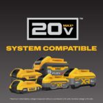 DEWALT 20V MAX Cordless Drill and Impact Driver, Power Drill Brushless 2-Tool Power Tool Combo Kit, Includes 2 Batteries, Charger and Bag (DCK277D2) - Image 11