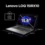 Lenovo Legion LOQ AI-Powered Gaming Laptop - Intel Core i7-13650HX, 15.6" FHD IPS 144Hz Display, GeForce RTX 5050, 16GB Memory, 1TB Storage, G-Sync, Luna Grey - Image 9