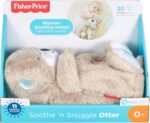 FISHER-PRICE BABY Toy Soothe 'n Snuggle Otter Portable Plush Sound Machine with Music Lights & Breathing Motion for Newborns 0+ Months - Image 5