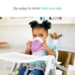 Munchkin Miracle 360 Sippy Cup for 6 Month Old, Spill Proof Baby and Toddler Cups with Transition Handles, 7 Ounce, 2 Pack, Blue/Green - Image 3