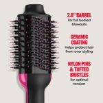 REVLON One-Step Volumizer Hair Dryer and Styler – Easy Salon-Style Blowouts – Less Frizz, More Shine, and Reduced Heat Damage, for All Hair Types and Lengths (Black) - Image 5