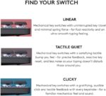 Logitech MX Mechanical Wireless Illuminated Performance Keyboard, Tactile Quiet Switches, Backlit Keys, Bluetooth, USB-C, macOS, Windows, Linux, iOS, Android, Metal, ‎Graphite - Image 3