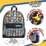Pokemon Backpack for Kids Teens Boys Girls, Pikachu Anime Backpacks, Bag for Daycare Sports Vacation Travel, School Gift (Multi AOP) - Image 3