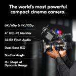 Nikon RED Z Cinema | ZR Cinema Camera | 32-Bit Float Audio RED Color Science 6K Full-Frame Camera Body with 4" DCI-P3 Monitor - Image 3