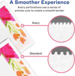 Avery Printable Business Cards with Sure Feed Technology, 2" x 3.5", White, 100 Blank Business Cards, Inkjet Printer Paper (28371) - Image 3