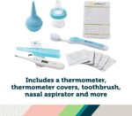 Safety 1st Deluxe Baby Healthcare and Grooming Kit, Arctic Blue, Newborn Baby Essentials, One Size, 25 Pieces - Image 3