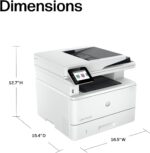 HP Laserjet Pro MFP 4101fdw Wireless Black & White All-in-One Laser Printer, Scanner, Copier, Fax, Best-for-Office (2Z619F) - Image 4