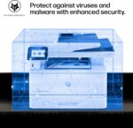 HP Laserjet Pro MFP 4101fdw Wireless Black & White All-in-One Laser Printer, Scanner, Copier, Fax, Best-for-Office (2Z619F) - Image 5