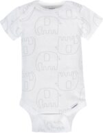 Gerber Baby Boys & Girls 8-Pack Short Sleeve Onesies Bodysuits - Image 3