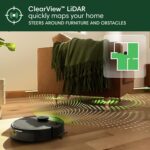 iRobot Roomba 105X Robot Vacuum, Smart LiDAR Mapping, 70X Power‑Lifting Suction, Custom Room Cleaning, App & Voice Control, Auto Recharge, Great for Homes with Pets & Kids - Image 5