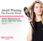 REVLON One-Step Volumizer Plus Hair Dryer and Styler | More Volume, Less Damage, and More Styling Control for Easy and Fast Salon-Style Blowouts, Plus Travel Friendly (Black) - Image 3
