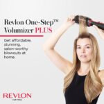 REVLON One-Step Volumizer Plus Hair Dryer and Styler | More Volume, Less Damage, and More Styling Control for Easy and Fast Salon-Style Blowouts, Plus Travel Friendly (Black) - Image 4