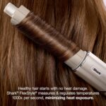 Shark FlexStyle | Air Multi-Styler & Drying System | Hair Dryer Brush for Blowouts with Coanda Auto- Wrap Curlers, Oval Brush, Curl-Defining Diffuser & Concentrator Attachment | Stone | HD435 - Image 4