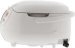 Zojirushi NS-ZCC10 5-1/2-Cup Neuro Fuzzy Rice Cooker and Warmer, Premium White - Image 3