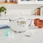 Zojirushi NS-ZCC10 5-1/2-Cup Neuro Fuzzy Rice Cooker and Warmer, Premium White - Image 4