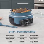 Ninja MC2001 PossibleCooker PRO Plus, 8.5-QT Multicooker, 9 Functions, Slow Cook, Sear, Sauté, Proof, Pasta/Rice, Replace 16 Kitchen Tools, Oven-Safe Ceramic Pot, 1400-Watt, Blue (2026 Release) - Image 3