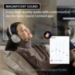 Sony WH-1000XM5 Premium Noise Canceling Headphones, Auto NC Optimizer, 30-Hour Battery, Alexa Voice Control, Black - Image 3