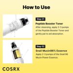 COSRX Snail Mucin 96% Peptide Booster Set - Amazon Exclusive - Korean Skin Care, Gift Sets, Skin Care Sets for Women, Advanced Snail Mucin Serum, Face Serum - Image 6