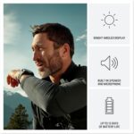Garmin fēnix® 8 Pro, 51mm, AMOLED Display, Premium Connected Multisport GPS Smartwatch, inReach® Technology, Sapphire, Carbon Gray DLC Titanium with Black/Pebble Gray Silicone Band - Image 3