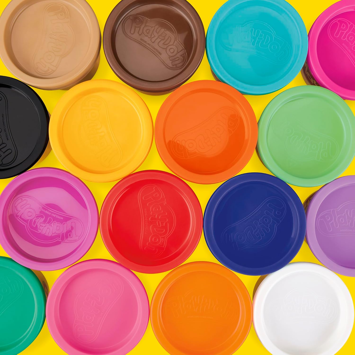 Play-Doh Modeling Compound 36-Pack Case of Colors, Non-Toxic, 3 Oz Cans of Assort. Colors, Back to School Classroom Supplies, Preschool Toys, Ages 2+ (Amazon Exclusive) - Image 6