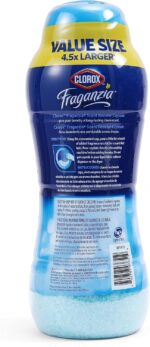 Clorox Fraganzia Laundry Scent Booster Crystals, In-Wash Fragrance Beads for Fresh-Smelling Clothes & Linens, Safe for All Fabrics & Colors, Easy-Pour Bottle, Linen Scent, 70 Oz - Image 4