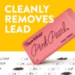 Paper Mate Erasers, Pink Pearl, 12 Count - Latex Free and Smudge Resistant, Back to School, Teacher Supplies - Image 5